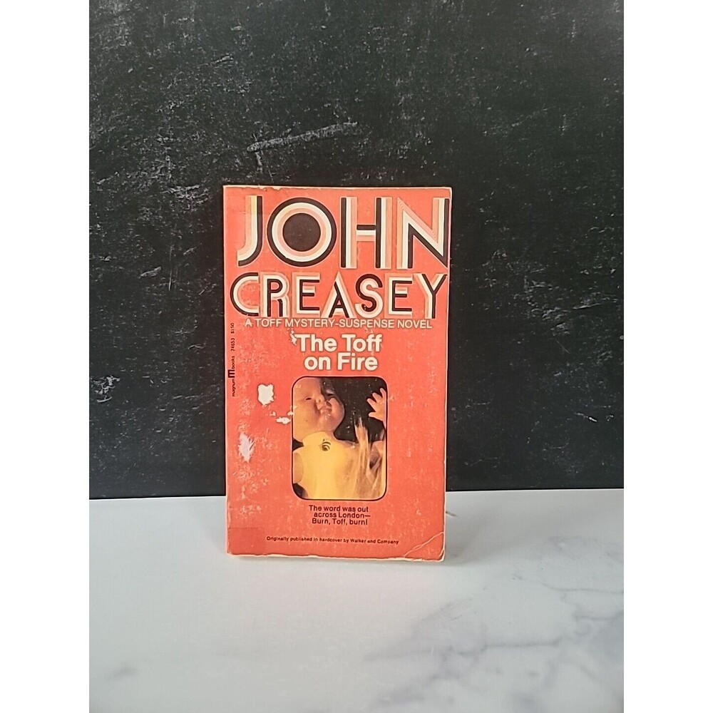 The Toff On Fire By John Creasey Paperback